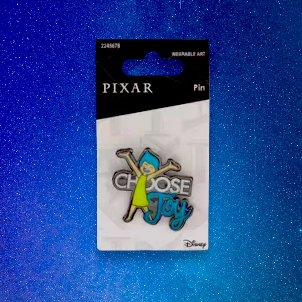 Inside Out Choose Joy Enamel Pin